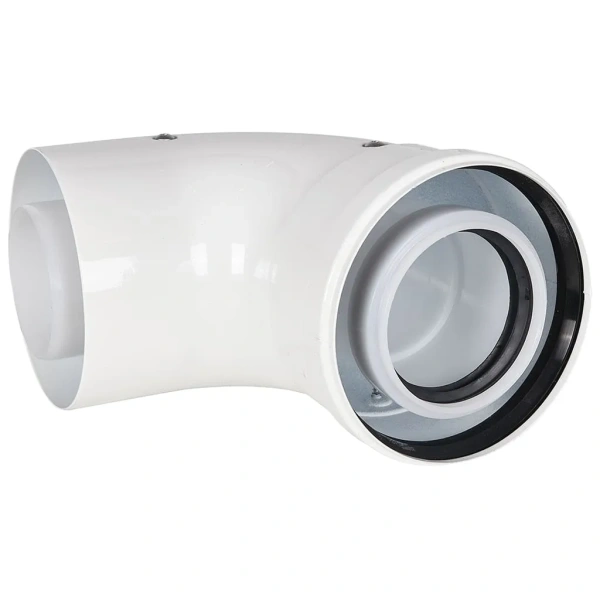 Отвод конденсационный Rommer 60/100 90°