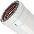 Удлинительная труба Stout Dn 80 250 мм утепленная
