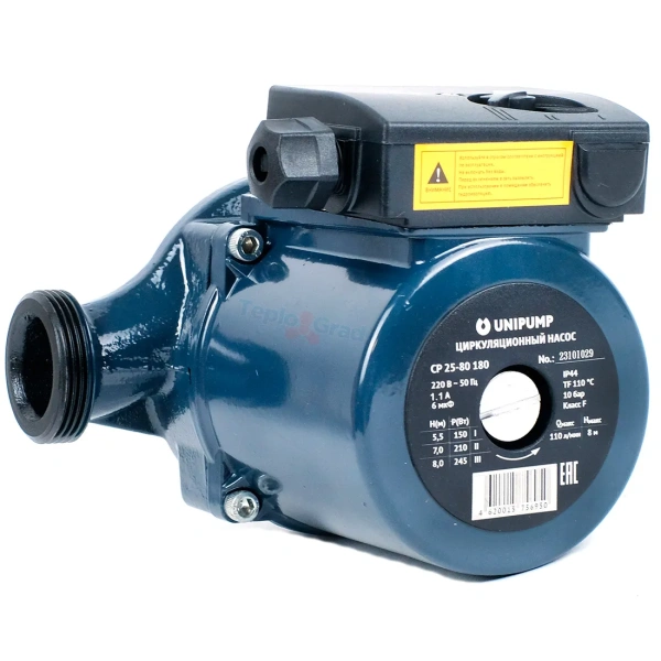 Циркуляционный насос Unipump CP 25-80 180