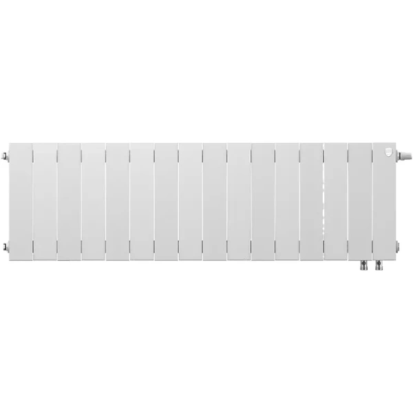 Биметаллический радиатор Royal Thermo PianoForte 300 Bianco Traffico VDR80 16 секций с нижним подключением