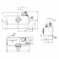 Канализационная насосная станция Grundfos SOLOLIFT2 WC-1