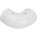 Отвод коаксиальный Stout 60/100 90° PP-FE совместимый с Baxi и Viessmann