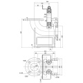 Автоматическая трубная муфта Unipump DN80