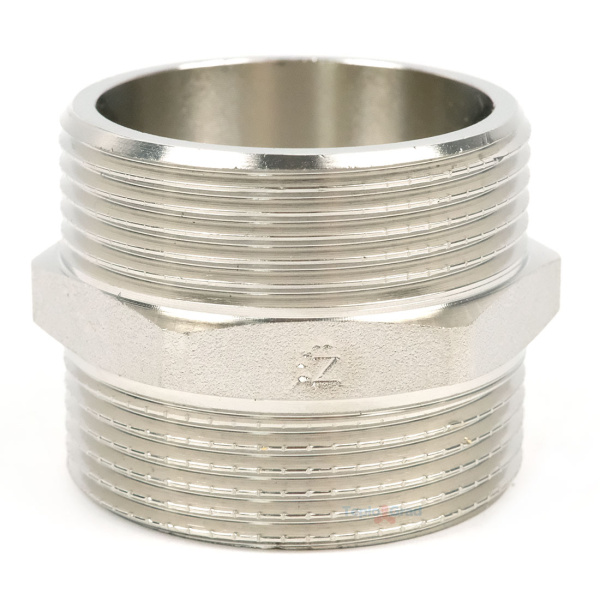 Ниппель 1 1/2 НН никелированный Zeissler