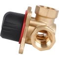 Трехходовой клапан Rommer 3/4 KVs 6,3