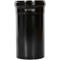 Удлинитель дымохода коаксиальный Stout 80/125 250 мм черный