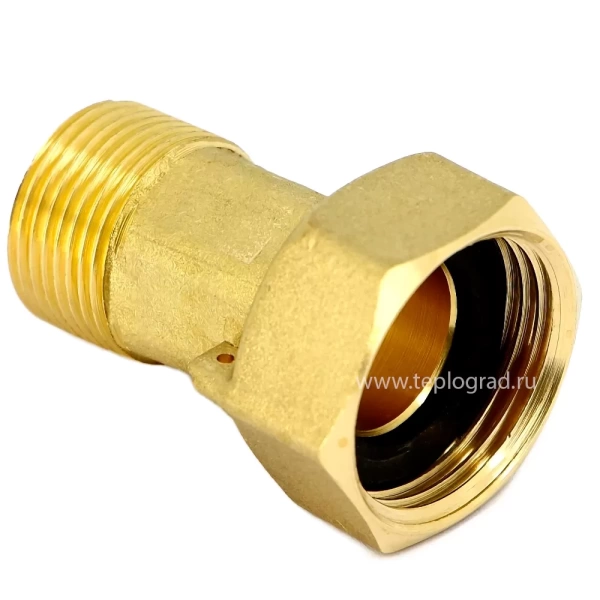 Разъемное соединение Uni-fitt 1/2 x 3/4 для водосчетчиков