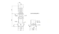 Многоступенчатый вертикальный насос Grundfos CR10-06 A-A-A-V-HQQV 1x220/240 50 HZ - 96500926