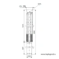 Скважинный насос Grundfos SP 77-8-BN 3x380 6" 16C019C8