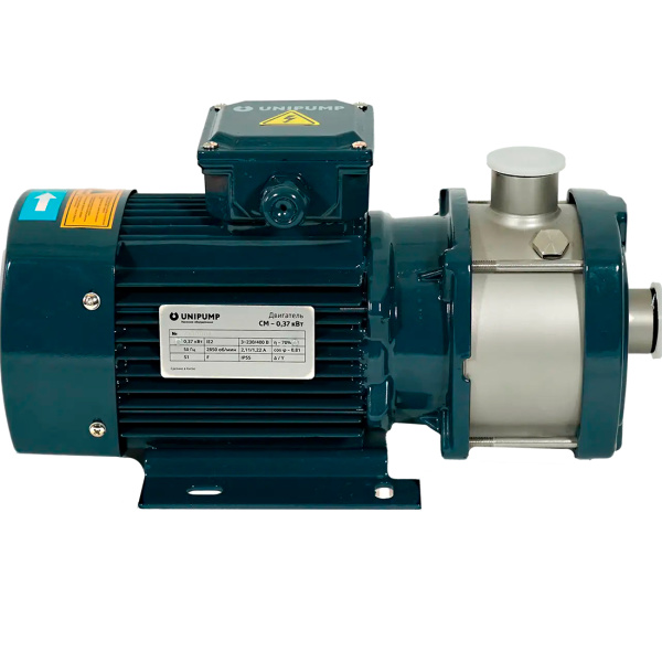 Многоступенчатый горизонтальный насос Unipump CM 15-1