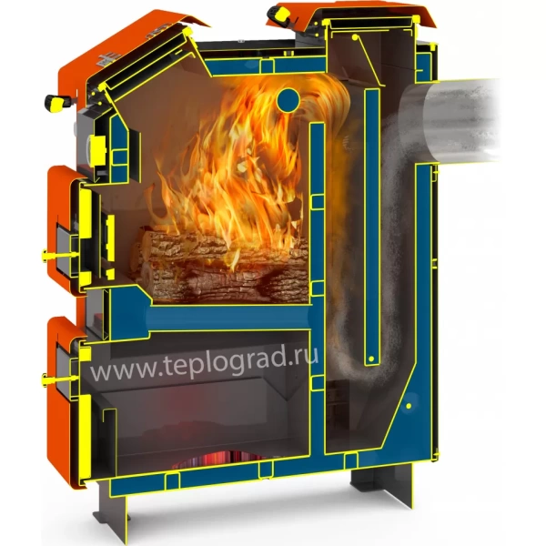Твердотопливный котел Теплодар Куппер ЭКСПЕРТ-22 (2.0)