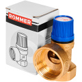 Предохранительный клапан Rommer 10 бар 1x1 1/4 для системы водоснабжения