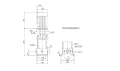 Многоступенчатый вертикальный насос Grundfos CR1-17 A-A-A-E-HQQE 1x220/240 50HZ - 96530798