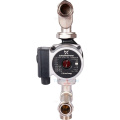 Смесительный узел Stout с термостатическим клапаном 20-55°C, насосом Grundfos UPSO 25-65, никелированный
