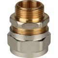 Переходник с наружной резьбой винтовой Stout 3/4x26