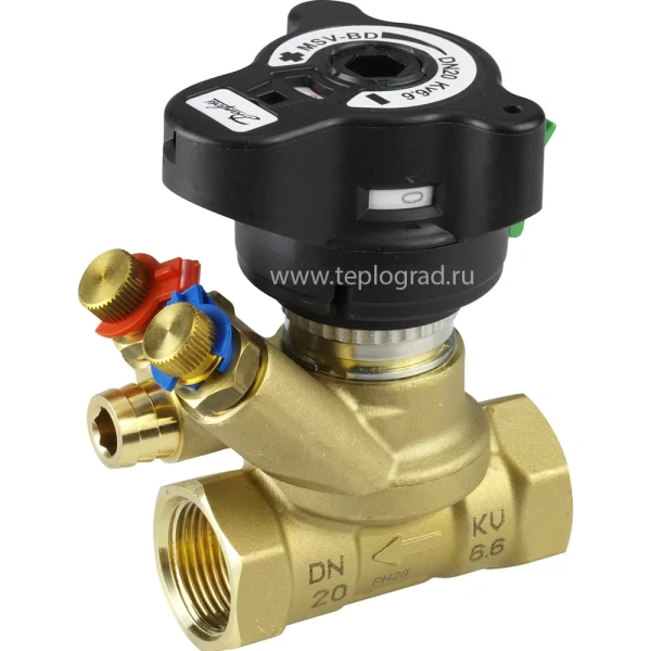 Балансировочный клапан ручной Danfoss MVT DN50 Kvs 40
