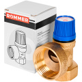 Предохранительный клапан Rommer 6 бар 1x1 1/4 для системы водоснабжения