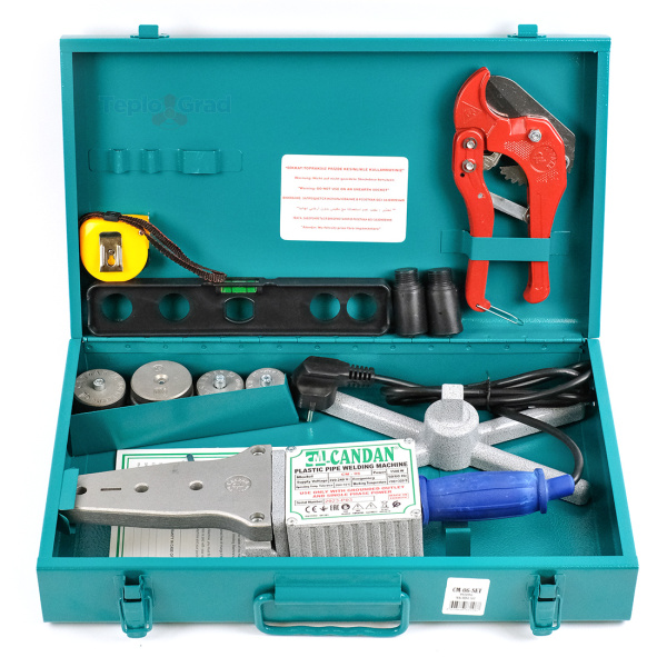 Сварочный аппарат CANDAN CM-06 SET для полипропиленовых труб