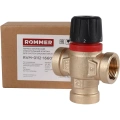 Термостатический смесительный клапан Rommer 3/4 ВР 35-60°С KVs 1.6