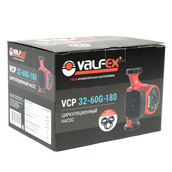 Циркуляционный насос Valfex VCP 32-60G 180мм (с гайками)
