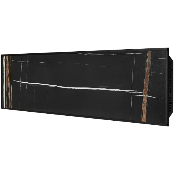 Отопительная панель Stout Black Stone SCT 120x30 черный гранит