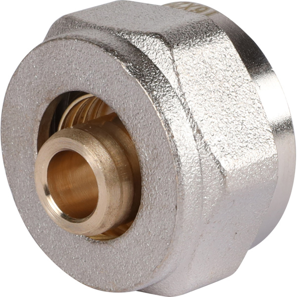 Фитинг компрессионный Rommer для труб PEX 16x2,0x3/4