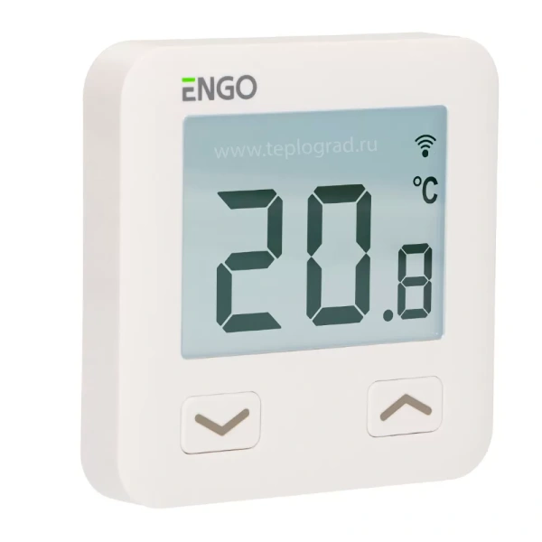 Комнатный термостат Engo E10W230 электронный Wi-Fi белый