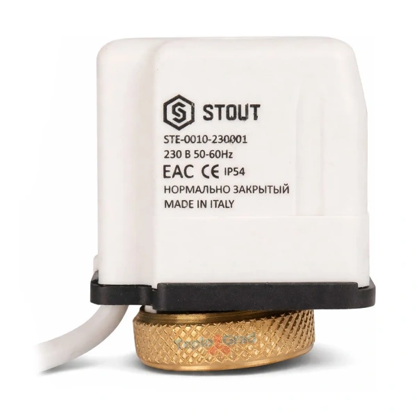 Сервопривод Stout нормально закрытый, 230 B