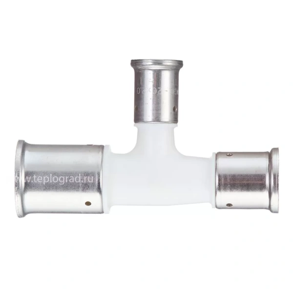 Пресс тройник Henco 32x20x26 белый