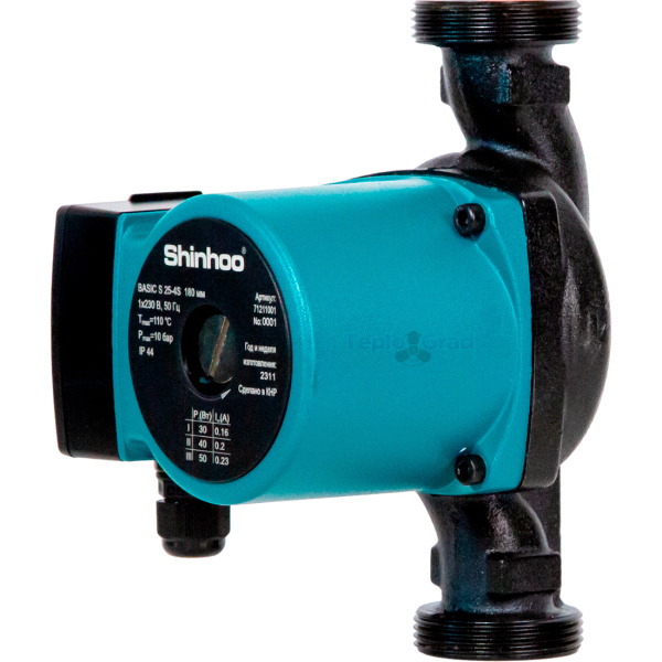 Циркуляционный насос Shinhoo BASIC S 25-4S 180