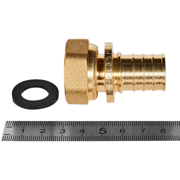 Переходник с накидной гайкой Rommer 25x3/4