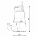 Дренажный насос Grundfos KPC 24/7 270