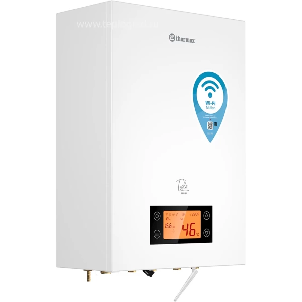 Электрический двухконтурный котел Thermex Tesla 12-24 кВт Wi-Fi