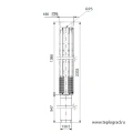 Скважинный насос Grundfos SP 95-7N 3x380 6" 19516907
