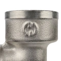 Угольник 3/4x1/2 ВВ никелированный Stout