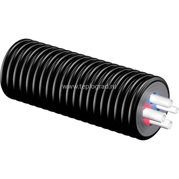 Труба теплоизолированная Usystems Quattro 2х32х4,4-2х25х3,5/175