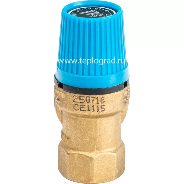 Предохранительный клапан Watts SVW 10-1/2, 10 бар для системы водоснабжения