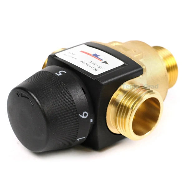 Термостатический смесительный клапан Zeissler 1 20-55°С KVs 4.5 BL3170C04