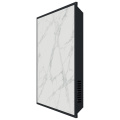 Отопительная панель Stout White Stone SCT 60x60 белый гранит / черный корпус