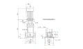 Многоступенчатый вертикальный насос Grundfos CR1S-25 A-FGJ-A-V-HQQV 3x230/400 50HZ - 96515702