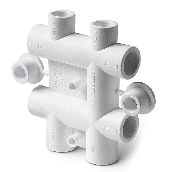 Распределительный блок для систем отопления Pro Aqua 25x20 PP-R