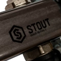 Коллектор Stout на 11 выходов с расходомерами, с клапаном вып. воздуха и сливом - SMS-0927-000011