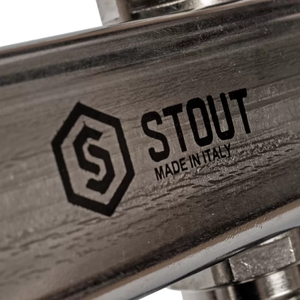 Коллектор из нержавеющей стали Stout для радиаторной разводки на 3 выхода