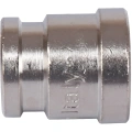 Муфта переходная 3/8x1/4 ВВ никелированная Stout