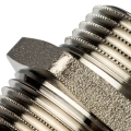 Ниппель переходной 1 1/2x1 1/4 НН никелированный Stout