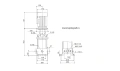 Многоступенчатый вертикальный насос Grundfos CR10-05 A-A-A-V-HQQV 1x220/240 50 HZ - 96500925