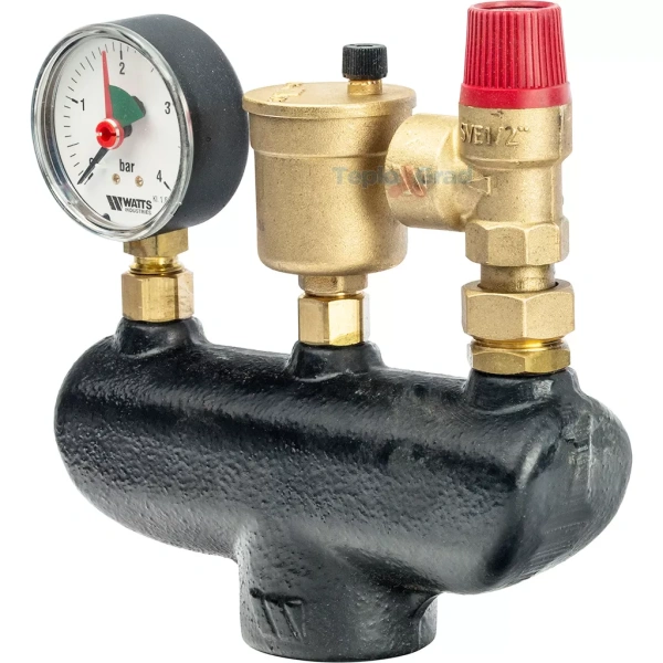 Группа безопасности Watts KSG 30 G без теплоизоляции 3 бар (до 50 кВт)