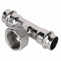 Тройники TIM с внутренней резьбой Тройники TIM с внутренней резьбой
