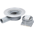 Трап для душа Zeissler 100x100 под плитку, горизонтальный (сухой и гидрозатвор)