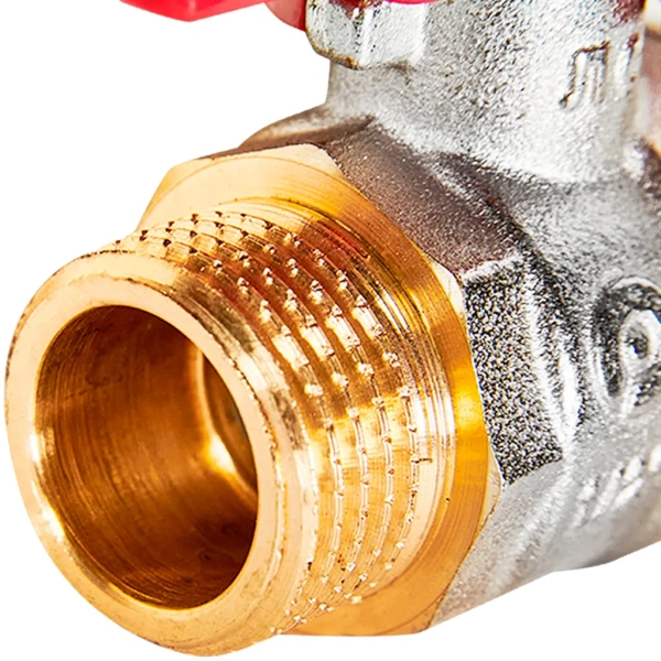 Кран шаровой Rommer НН 1/2, ручка бабочка